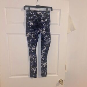 HPE Workout Leggings - Blue Marble